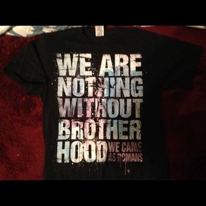 WE CAME AS ROMANS band tee